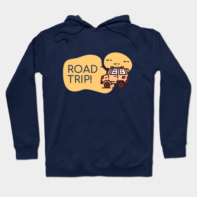 Raod Trip Hoodie by Riyo